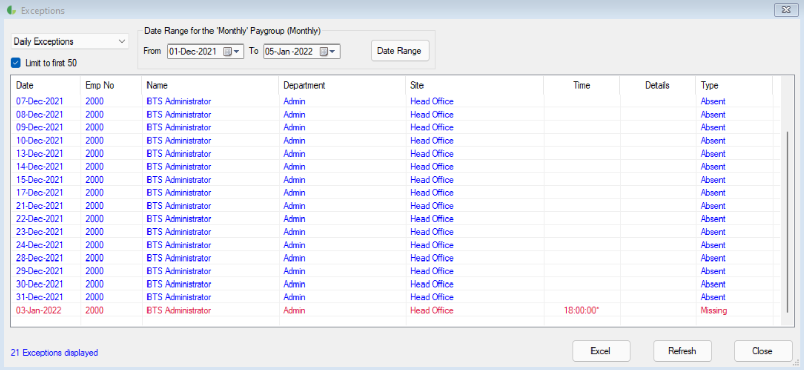 Software Tour - Biometric Time Solutions