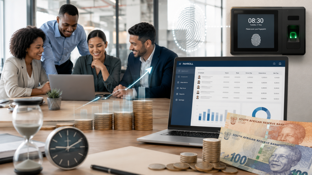 How Biometric Time Solutions Helps South African Businesses Save Time, Reduce Errors and Improve Workforce Control